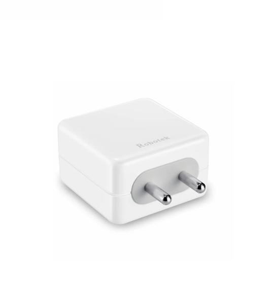 Robotek SC Boot 30W Wall Charger | Fast Charging USB Charger with QC 3.0 & VOOC Support