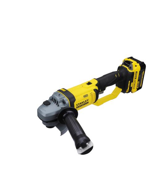 Stanley Fatmax SCG400M2K-B1 20V Cordless Angle Grinder 100mm with 4.0Ah Batteries & Charger