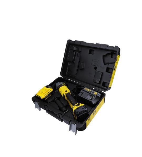 Stanley Fatmax SCG400M2K-B1 20V Cordless Angle Grinder 100mm with 4.0Ah Batteries & Charger