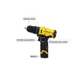 Stanley SCH10D1-IN 12V Cordless Hammer Drill Driver 10mm Chuck with Battery & Charger