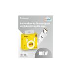 Robotek DC-100 100W USB to USB-C Fast Charging Cable | PD Type-C Cable for Laptop & Mobile