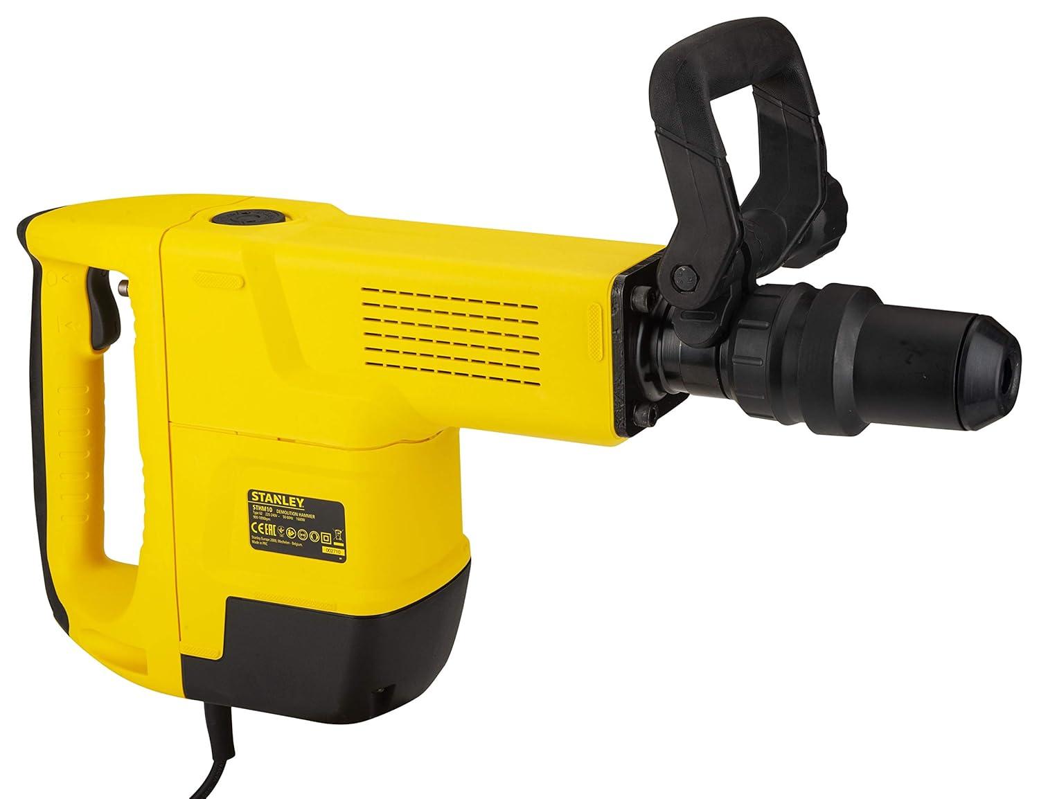 Stanley STHM10K 1600W SDS-Max Demolition Hammer 10kg | Heavy Duty ...