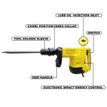 Stanley 1600W 10kg SDS-Max Demolition Hammer STHM10K | Heavy Duty Concrete Breaker Machine