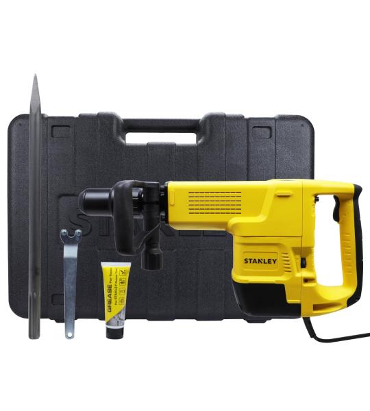 Stanley 1600W 10kg SDS-Max Demolition Hammer STHM10K | Heavy Duty Concrete Breaker Machine
