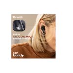Robotek Easy Buddy EarPods | Bluetooth V5.4, 32 Hours Playtime, Low Latency Gaming Earbuds, HD Mic