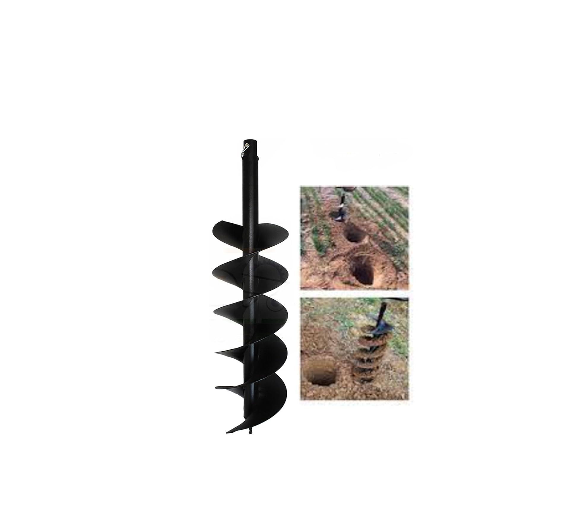Flymax 63cc Heavy Duty Earth Auger Machine | 8 Inch Post Hole Digger