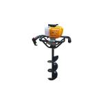 Flymax Heavy Duty 2 Stroke 63cc Earth Auger with 8 Inch Auger Bit | Post Hole Digger Machine