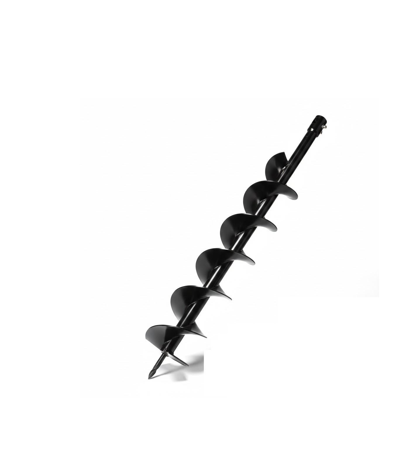Hukums 8 Inch Earth Auger Drill Bit 2.5 Feet | Post Hole Digger Bit ...