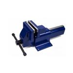 Hukums Engineer Bench Vice Steel 4 Inch 100mm | Heavy Duty Fixed Base Steel Vice