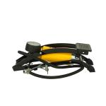 Stanley 145 PSI High Pressure Cylindrical Foot Pedal Pump Tyre Inflator STHT80894-1