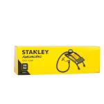 Stanley 145 PSI High Pressure Cylindrical Foot Pedal Pump Tyre Inflator STHT80894-1