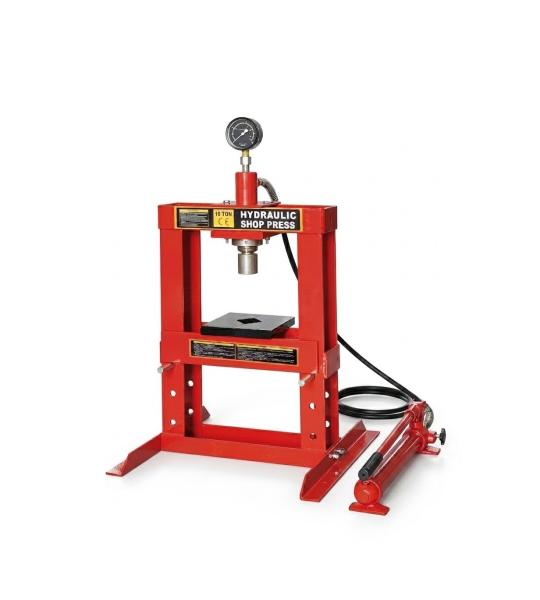 HUKUMS 10 Ton Hydraulic Press Machine – Heavy Duty Shop Press for Bending, Pressing & Straightening