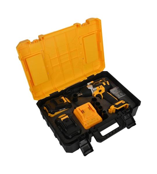 FLYMAX 21V Brushless Cordless Impact Wrench 950Nm | 4.0Ah Battery | 1/2 Inch Drive