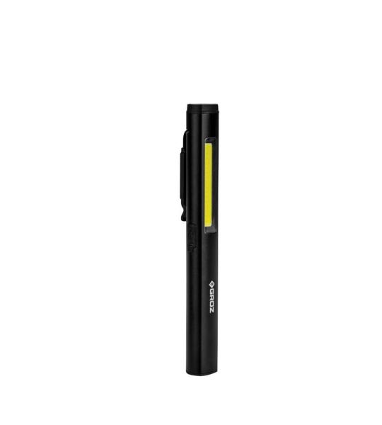 Groz LED/175 UV & Laser Penlight 5W COB Rechargeable Inspection Light with UV Light & Laser Pointer