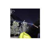 Groz LED/402 Waterproof Spotlight 700 Lumens Rechargeable LED Torch with 3.7V Li-ion Battery & DC Car Charger