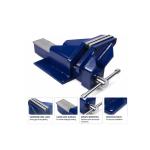 Hukums Off-Centre Bench Vice Steel 6 Inch 150mm Heavy Duty Industrial Bench Vice