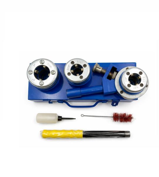 Heavy Duty Ratchet Pipe Threader Set 1/2", 3/4", 1" – Heavy Duty Plumbing Tool