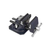 Hukums Reversible Vice with Polypropylene Jaws 4 Inch Heavy Duty Bench Vice for Workshop
