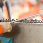 Mild Steel 5/32 Chainsaw Files (Pack of 12) – Round Sharpening File Set for Chainsaw Blade Sharpening & Maintenance