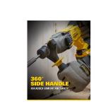 Stanley FATMAX SBH900M2K-B1 20V Brushless Cordless Rotary Hammer Drill 20mm with 2x4.0Ah Batteries & Charger