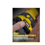 Stanley FATMAX SBI810D2K-B1 20V Brushless Cordless Impact Driver 6.35mm with 2x2.0Ah Batteries & Charger