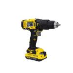 Stanley FATMAX SCD711D2K 20V Cordless Hammer Drill with 2x2.0Ah Batteries, 13mm Chuck, 2-Speed Gearbox & LED Light