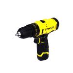 Stanley SCH10D1-IN 12V Cordless Hammer Drill Driver Kit with 2Ah Battery, 10mm Chuck & LED Light