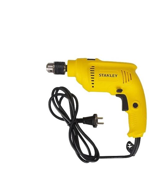 Stanley SDH550 550W 10mm Hammer Drill Machine with Accessories, 2900 RPM, Reverse Function