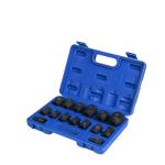 Elephant 1/2 Inch Drive Impact Socket Set 15 Pcs | 6 Point CR-V Heavy Duty Socket Set