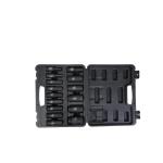 Elephant 1/2 Inch Deep Impact Socket Set 15 Pcs | Thin Wall 6 Point CR-V Long Socket Set