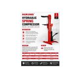 Hukums Hydraulic Strut Spring Compressor 3 Ton Jack Capacity | Auto Coil Spring Removal Tool for Cars