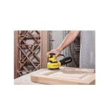 Stanley SS30 300W 125mm Random Orbital Sander with Variable Speed, Electric Wood Sander