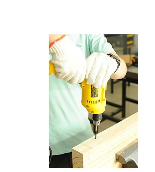 Stanley STDR5510 550W 10mm VSR Rotary Drill Machine with Accessories, 2800 RPM, Variable Speed