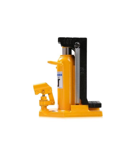 Hukums 20 Ton Hydraulic Toe Jack Lifter | Heavy Duty Industrial Machine Jack 470mm Lift Height