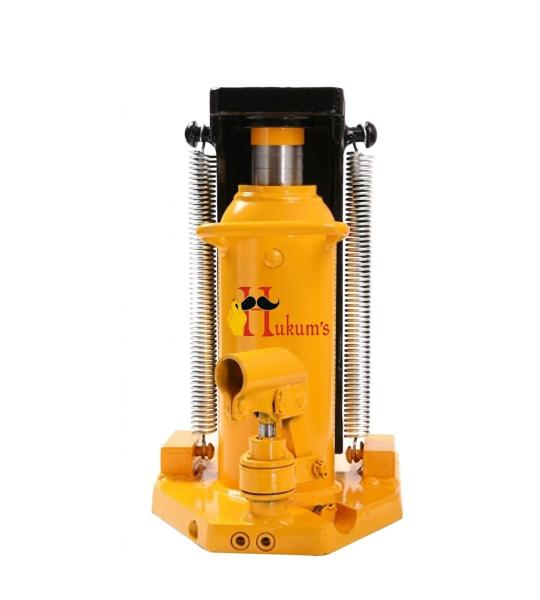 Hukums 20 Ton Hydraulic Toe Jack Lifter | Heavy Duty Industrial Machine Jack 470mm Lift Height