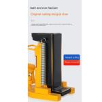 Hukums 20 Ton Hydraulic Toe Jack Lifter | Heavy Duty Industrial Machine Jack 470mm Lift Height