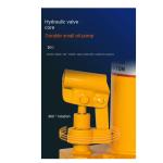 Hukums 20 Ton Hydraulic Toe Jack Lifter | Heavy Duty Industrial Machine Jack 470mm Lift Height