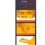 Hukums 20 Ton Hydraulic Toe Jack Lifter | Heavy Duty Industrial Machine Jack 470mm Lift Height