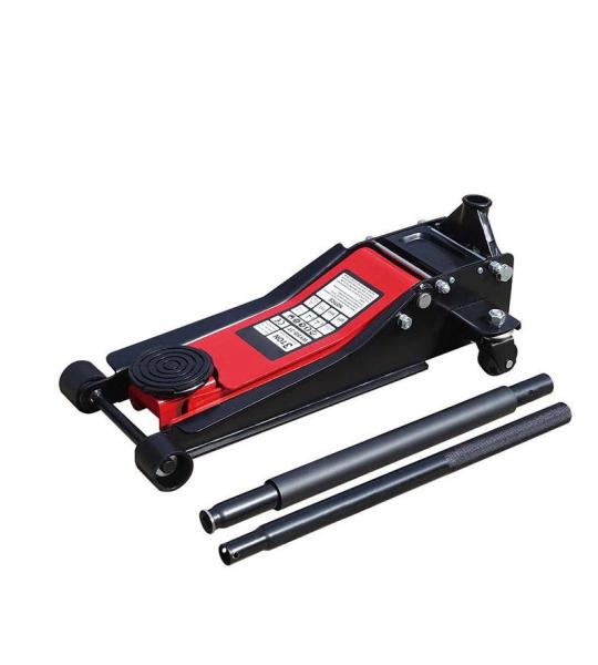 4 Ton Double Piston Hydraulic Trolley Jack for Low Floor Cars | 510mm Lift | Heavy Duty Garage Floor Jack | 34 Kg