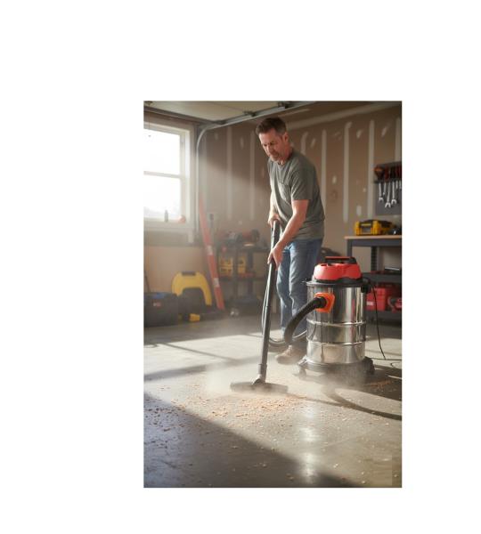 Yiking 35L 1600W Wet & Dry Vacuum Cleaner – Heavy Duty Industrial Vacuum