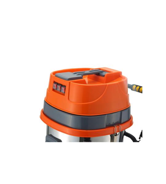 Hukums 80L 4500W Triple Motor Wet & Dry Vacuum Cleaner | Industrial Stainless Steel Vacuum Machine