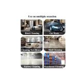 Hukums 80L 4500W Triple Motor Wet & Dry Vacuum Cleaner | Industrial Stainless Steel Vacuum Machine